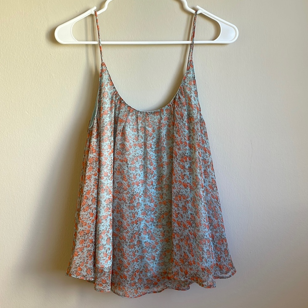 Millau floral baby doll top